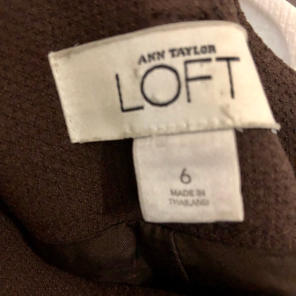 Ann Taylor Loft Brown Skirt - Picture 6 of 7